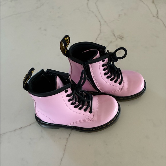 Dr. Martens Toddler Boot - Pale Pink - Picture 7 of 11
